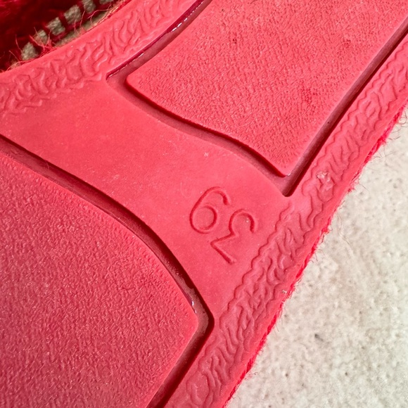 CASTAÑER Cherry & Bees Kenda Merlion Park Embroidered Espadrille Flats Size 39 - Picture 10 of 11